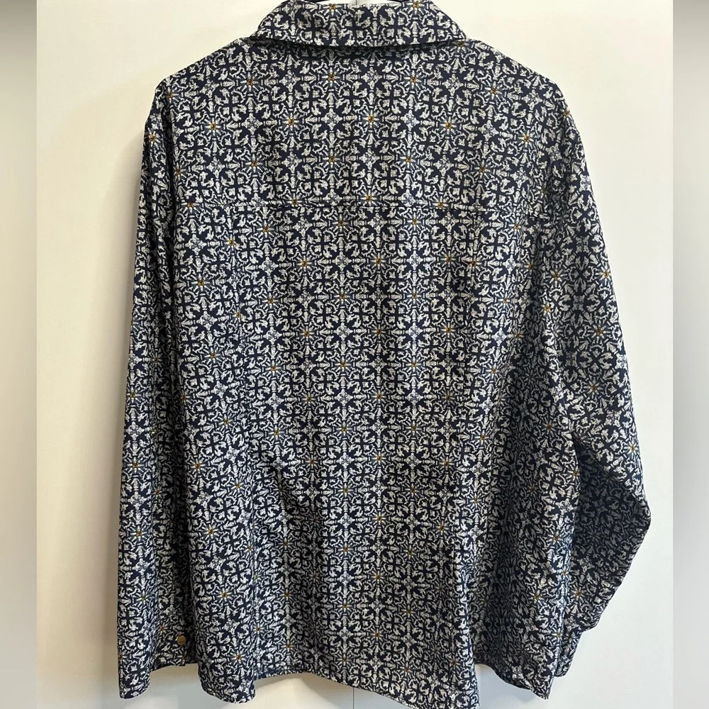 Michael Kors 3X Patterned Top - Picture 5 of 5